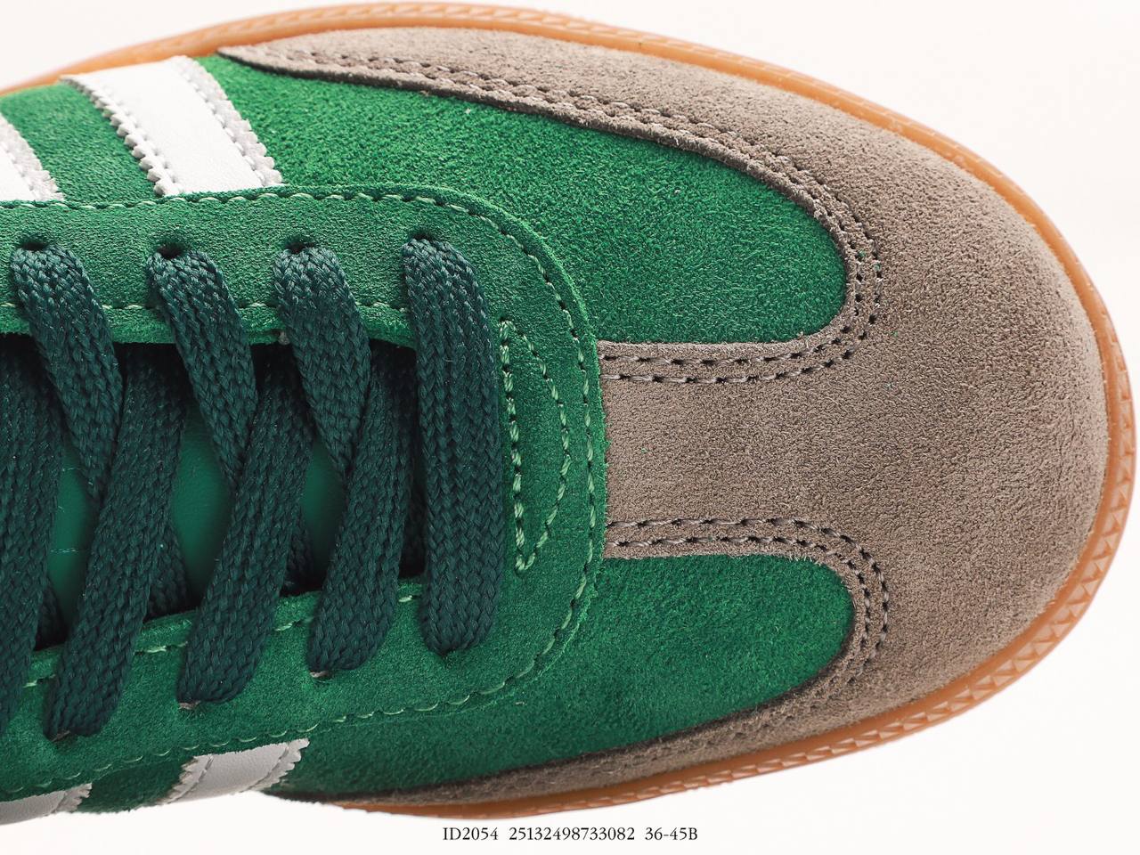 “Adidas Samba Collegiate Green Gum Grey Toe”