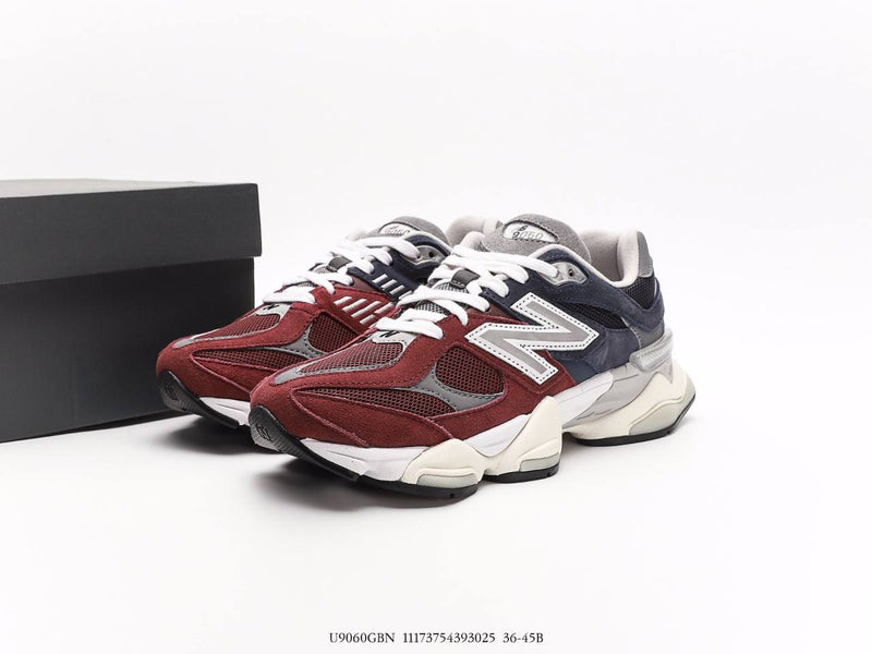 New Balance 9060 Wine Red Navy Grey