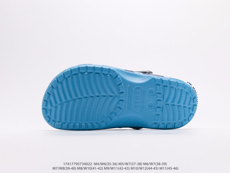 Crocs Classic Clog A Bathing Ape ABC Camo Blue