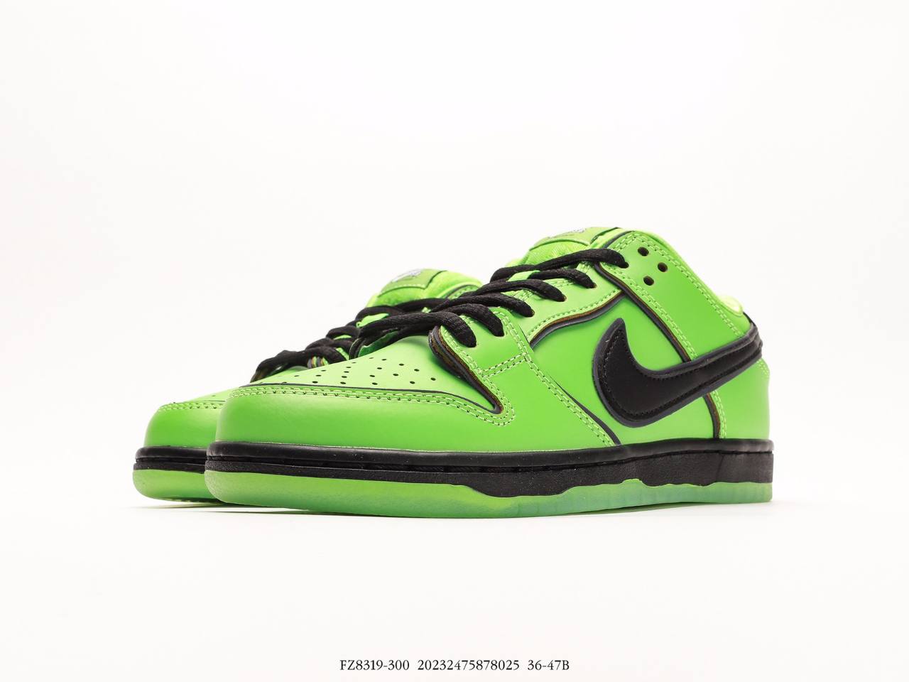 Nike SB Dunk Low The Powerpuff Girls Buttercup