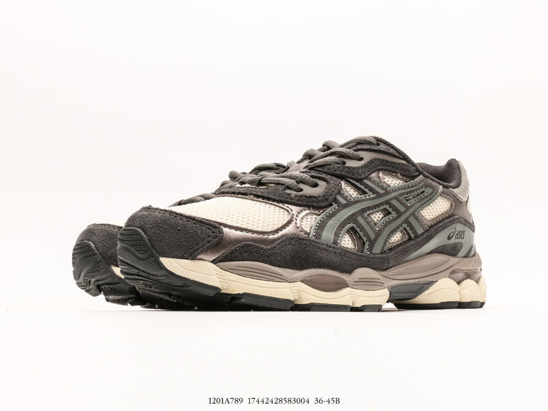 حذاء ASICS GEL-NYC أسود وأخضر