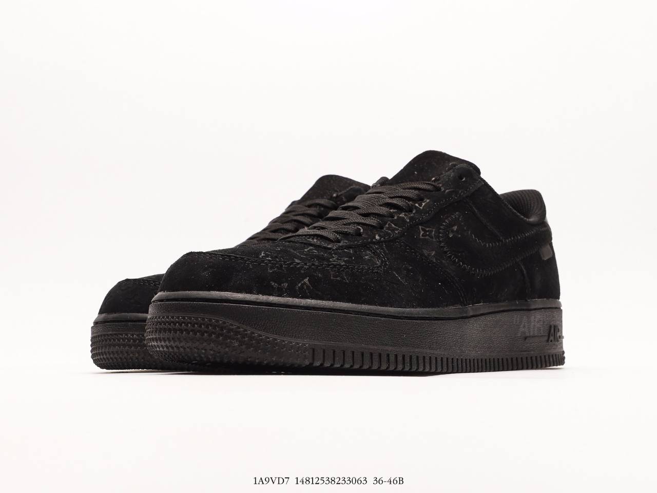 Louis Vuitton Nike Air Force 1 Low Black