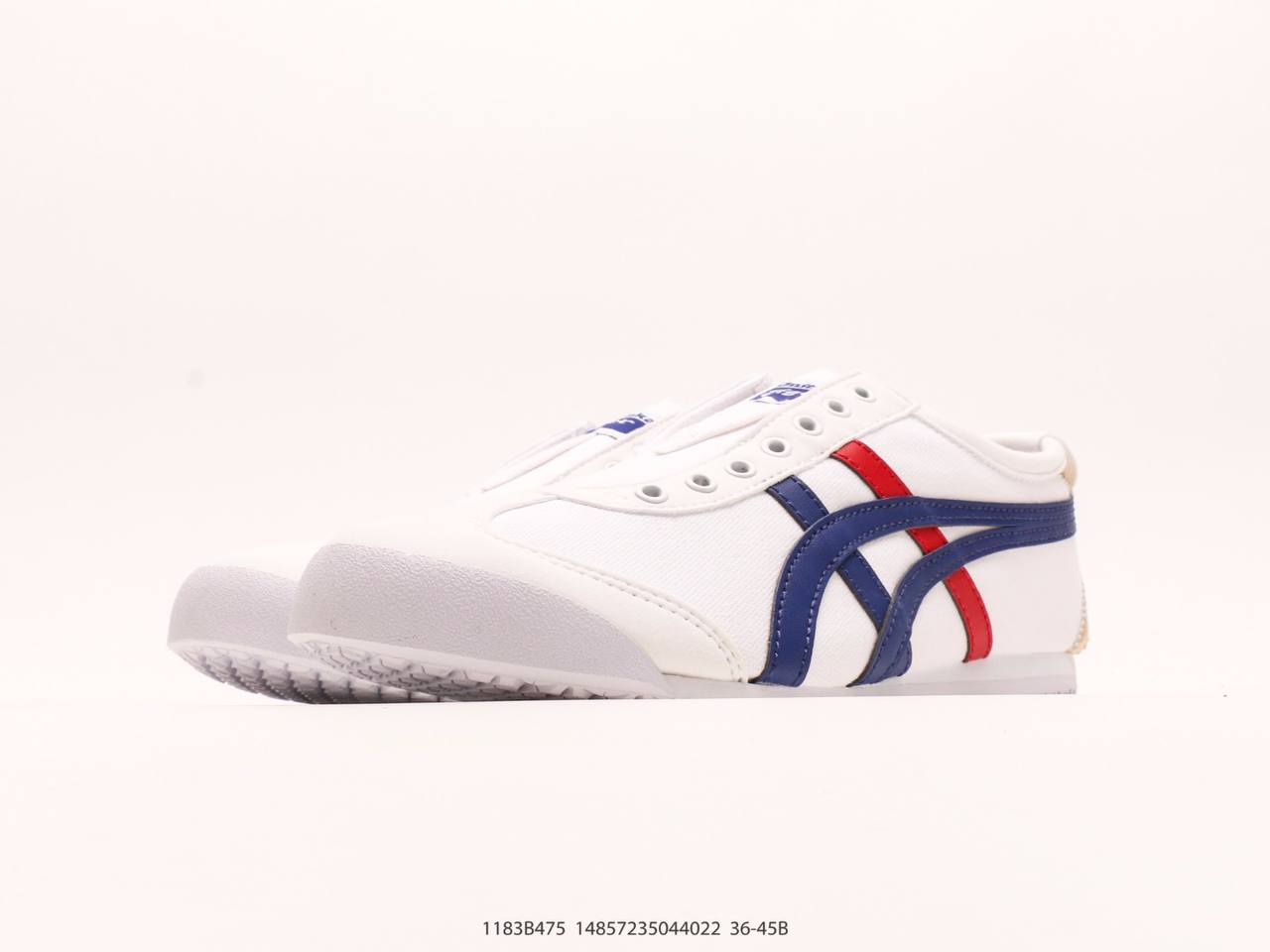 OnitsukaTiger Mexico 66  White Dark Blue Red Gold