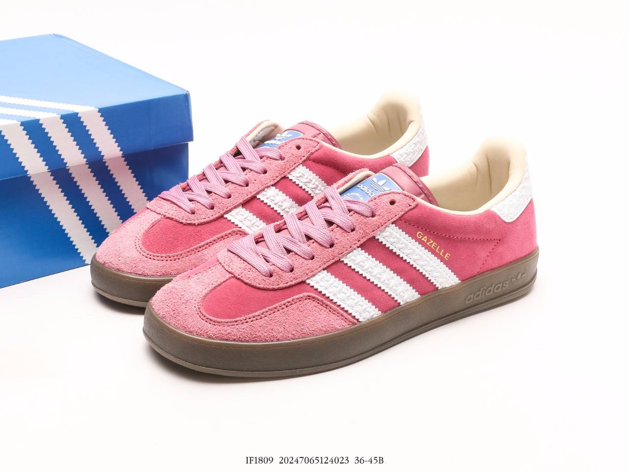 Adidas Gazelle Indoor Pink Cloud White