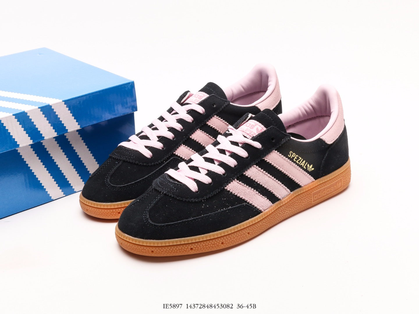 Adidas Handball Spezial Core Black Clear Pink Gum