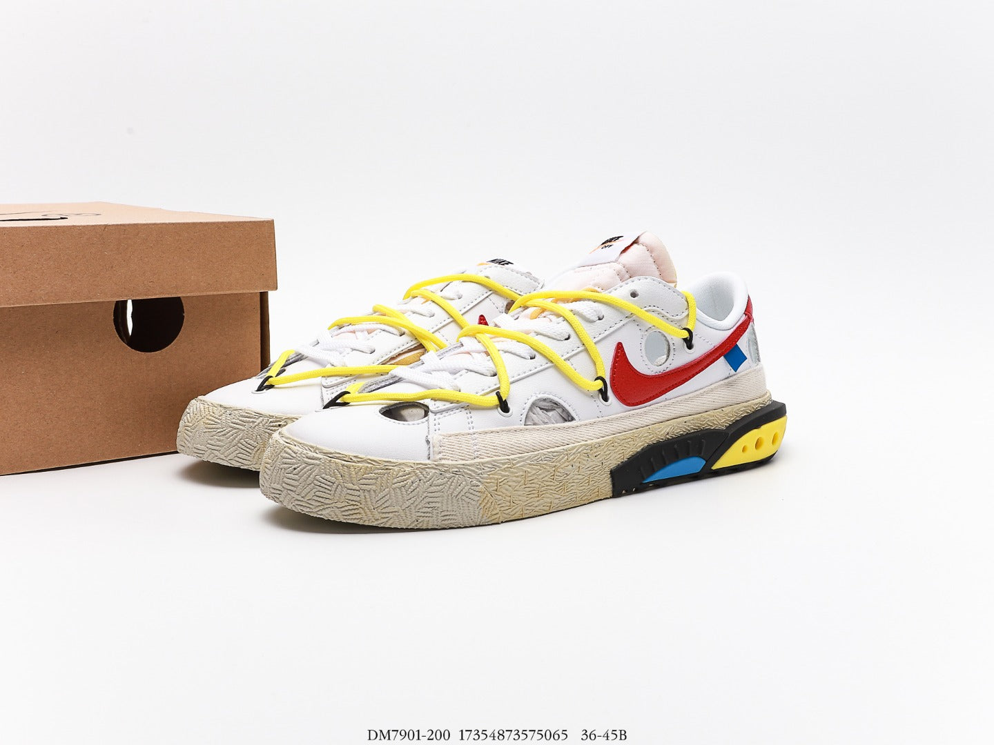 Nike Blazer Low Off-White White Electro Green